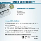 Batería de Repuesto C21N1818-1 para ASUS VivoBook 15 F512DA F512FB F512FA F512FJ F512JA F512FL F512UA - Vmaxxfanee 5