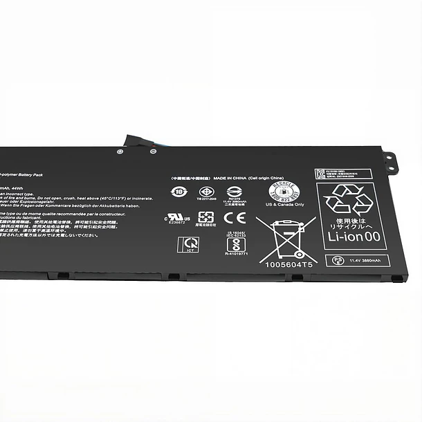Batería de Repuesto AP18C4K para Acer Aspire 5 A515-54G-54QQ A515-54G-52T9 Aspire 3 A315-54 Spin 3 - Tanch 5