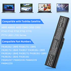Batería de Repuesto PA3817U-1BRS para Satellite C655 C675 C675D L645 L645D L655 L655D L675 L675D - FJEZCHN 5