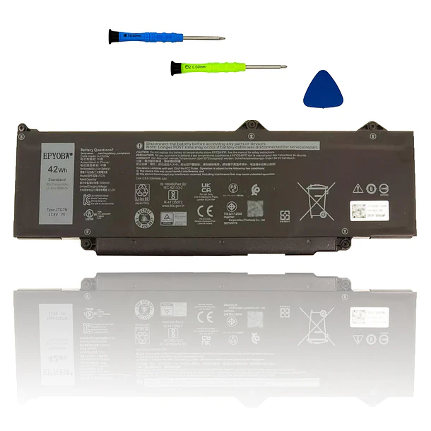 Batería de Repuesto JTG7N para diversos equipos compatibles según modelo JTG7N - EPYOBW 1
