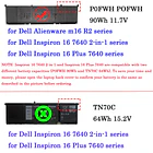 Batería de Repuesto P0FWH para diversos equipos compatibles según modelo P0FWH - FCZFCZ 3