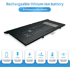Batería de Repuesto JK6Y6 para Dell Venue 11 Pro Keyboard Dock D1R74 Series(7.4V 28Wh) - HBFVG 3