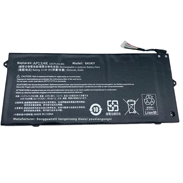 Batería de Repuesto GK5KY para Acer for Chromebook 11.6