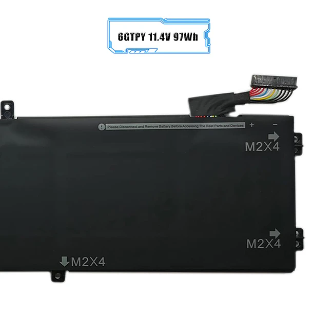 Batería de Repuesto para DELL Precision 5520 5530, XPS 15 9560 15 9570 Series - LIXIEKE 3