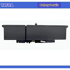 Batería de Repuesto CGR6V para Dell Pro 16 Plus PB16250 Pro 16 PC16250 Pro 14 - Yafda