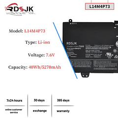 Batería de Repuesto L14M4P73 para Lenovo IdeaPad Yoga 700 700-11ISK Yoga 3 11 inch Yoga - RDSJK