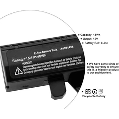 Batería de Repuesto 33YDH para Asus ZX50J ZX50JX ZX50JX4200 ZX50JX4200-154ASC52X10 ZX50JX4720 ZX50V ZX50VW ZX50VW 6300 - HBFVG