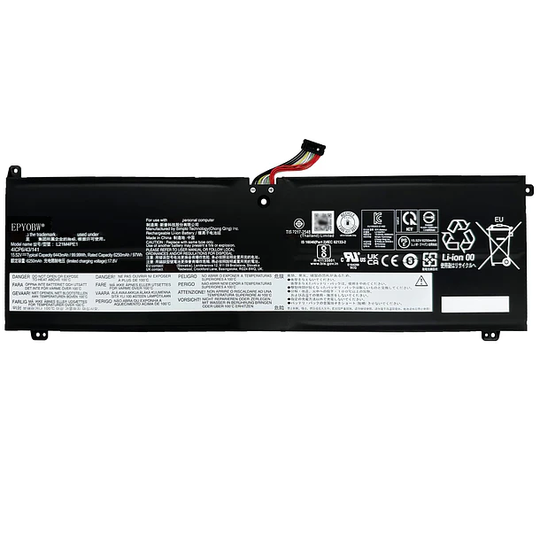 Batería de Repuesto L21M4PE1 para diversos equipos compatibles según modelo L21M4PE1 - EPYOBW 1