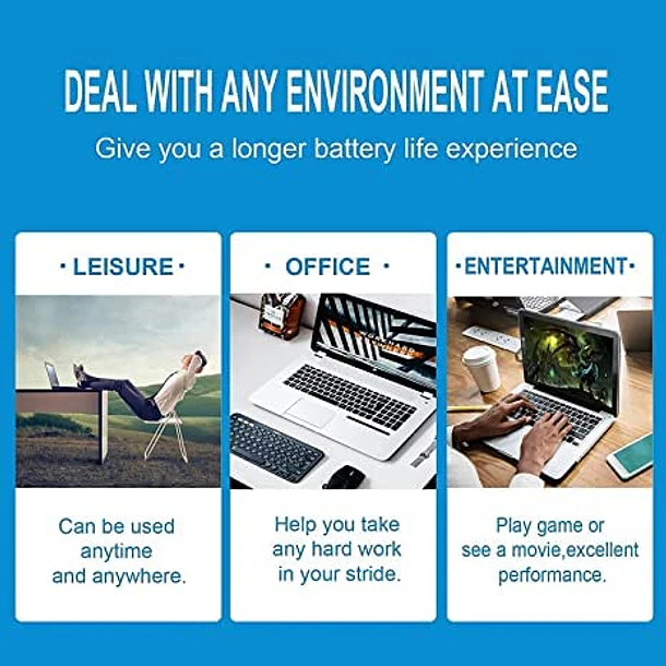 Batería de Repuesto G91J0 para Dell Latitude 3520 3420 3320 3330 Inspiron 3510 3511 3515 - DELL 4