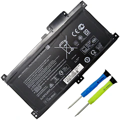 Batería de Repuesto WA03XL para HP Pavilion X360 15-BK 15-BR 15-BR001TX Series 916367-421 916812-055 916367-541 - AURUNHO
