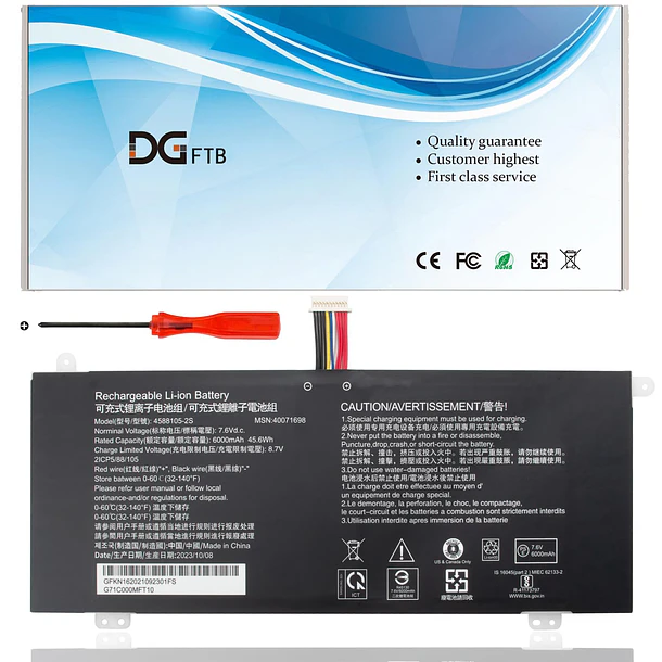 Batería de Repuesto AP18F4M para Dynabook Satellite PRO C50-H C50-E C40-H C50-H-108 C50-H-103 for MEDION - DGFTB 1