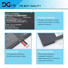 Batería de Repuesto AP18F4M para Dynabook Satellite PRO C50-H C50-E C40-H C50-H-108 C50-H-103 for MEDION - DGFTB