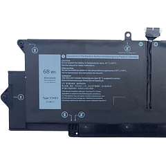 Batería de Repuesto para DELL Latitude 7410 Series(11.4V 68Wh) - PRAENDA