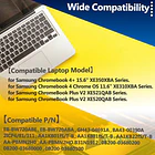 Batería de Repuesto JPFMR para Samsung Chromebook 4+ 15.6
