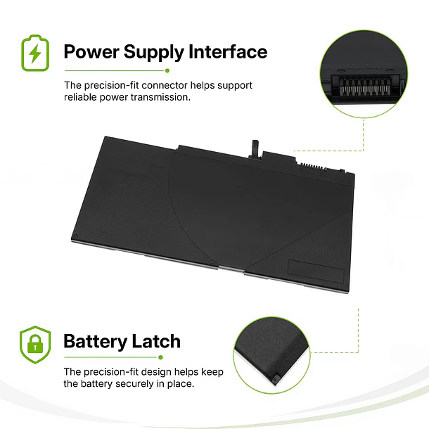 Batería de Repuesto CM03 para HP Elitebook 740 745 750 755 840 845 850 855 - Tanch 4