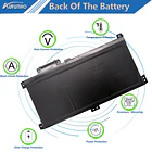 Batería de Repuesto WA03XL para HP Pavilion X360 15-BK 15-BR 15-BR001TX Series 916367-421 916812-055 916367-541 - AURUNHO 6