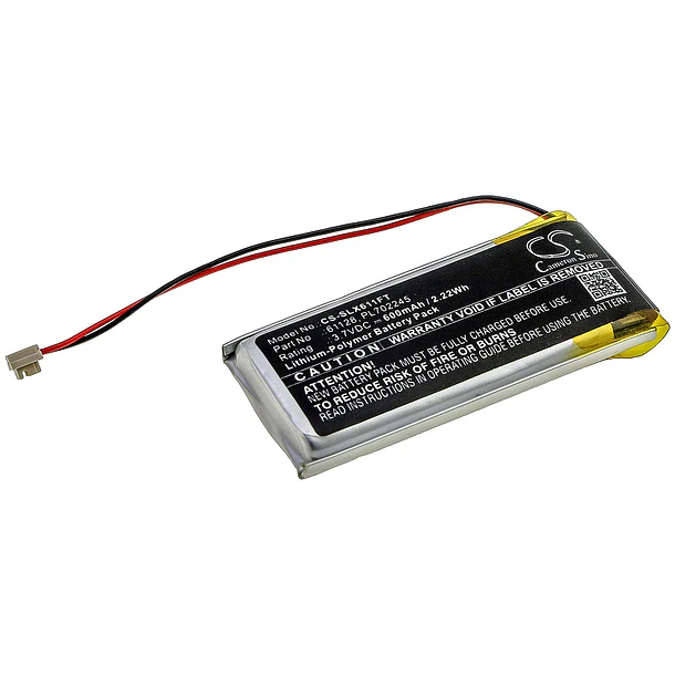 Batería de Repuesto CS-SLX611FT para ClipMate USB PL702245 61128 (3.7V) - Enyuly 1
