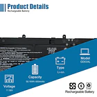 Batería de Repuesto GD03XL para HP Envy x360 14 2-in-1 14-fa0000 OmniBook X 14 EliteBook - VANPIR 2
