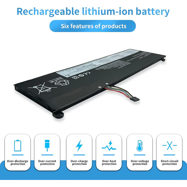 Batería de Repuesto BP02XL para Lenovo ThinkBook 14 G2 ITL are / 14 G3 ACL - HBFVG 3