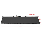 Batería de Repuesto L17C4P72 para Lenovo ThinkPad P1-20MD002LUS 20MDA00DCD 20QV00D3CY Extreme 2nd Gen - Tanch 3