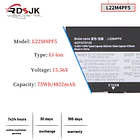Batería de Repuesto C31N2201 para Lenovo IdeaPad Pro 5 16IRH8 16APH8 16ARP8 Yoga Pro 9 2