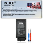 Batería de Repuesto Getac S410/ para Getac S410 Notebook PC Series 441876800002 242876800002 GBM6X2 [11.1V 4200mAh - INTIFO 1