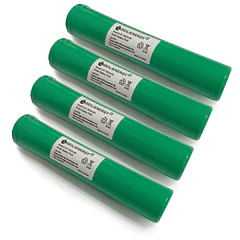 Batería de Repuesto 75375X4 para Streamlight Stinger 75375 75175 LED HP, XT,DS,PolyStinger, Pelican M9, FL126 - GLEPOWEER