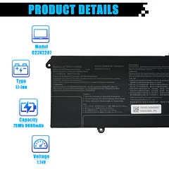 Batería de Repuesto para Asus Vivobook S14 K5404VA K5504VAB S15 K5504VN Series 0B200-04340000 0B20004340000 - AOMKA