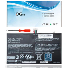 Batería de Repuesto 69KF2 para Fujitsu Lifebook U554 UH554 U574 UH574 Series with High Cells - DGFTB