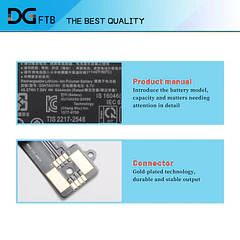 Batería de Repuesto PG06XL para Microsoft Surface Pro 7 1960 Surface Pro 7 Plus Series - DGFTB