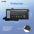 Batería de Repuesto A1331 para Dell Latitude 14 5420 15 5520 Precision 15 3560 Series - JIONR 4