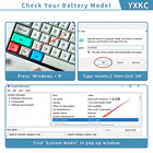 Batería de Repuesto NNF1C para Dell XPS 13 2 in 1 9365 XPS 13 9365 - YXKC 6