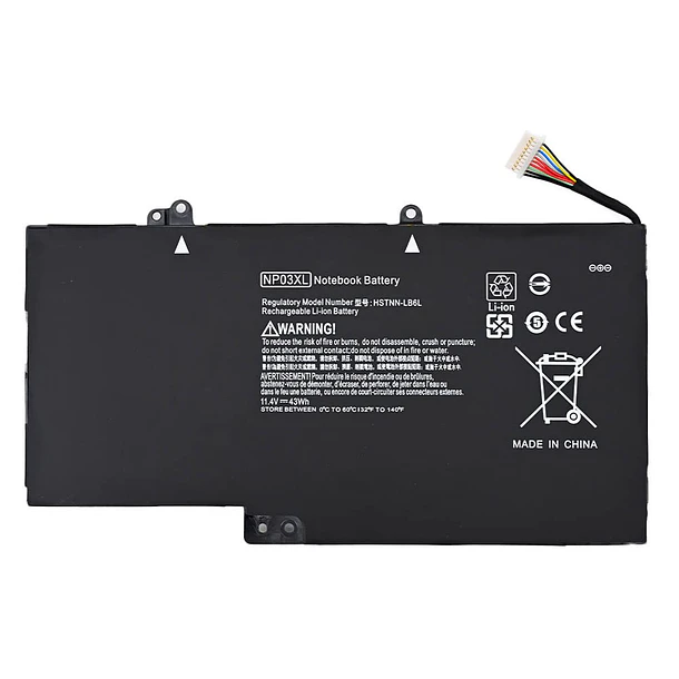 Batería de Repuesto NP03XL para HP Pavilion X360 Envy X360 13-A010DX 13-B116T 15-U010DX 15-U337CL 15T-U000 - 7XINbox 3