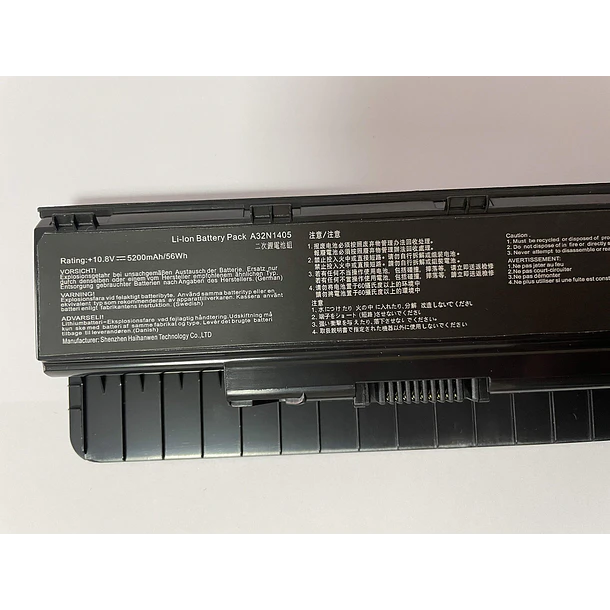 Batería de Repuesto G551 para N551 N551J N751 N751JK G551 G551J G551JK G56JR G58 G741JW - Powerforlaptop Laptop/Notebook 3