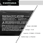Batería de Repuesto AP21D8M para Acer Nitro 5 AN515-46 AN515-47 AN515-58-72QR AN515-58 AN515-58-56CL AN515-58-766R Nitro 4