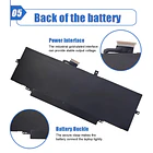 Batería de Repuesto 47XV3 para Dell Latitude 9330 2-in-1 Latitude 9330 Series 047XV3 GK1M0 0GK1M0 - Dentsing 6