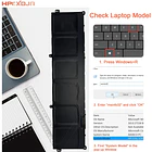 Batería de Repuesto M02R0 para Dell Alienware X16 R1 R2 P120F007 P120F008 P120F Series Notebook - HPXXDJA 6