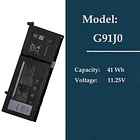 Batería de Repuesto G91J0 para Dell Inspiron 15 3511 3520 3521 3530 3535 5510 5515 - WWGTMC 2