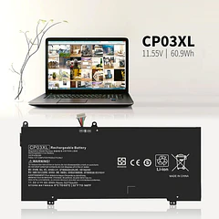 Batería de Repuesto XCMRD para HP Spectre x360