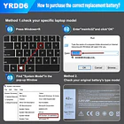 Batería de Repuesto YRDD6 para Dell Inspiron 15 5480 5481 5482 5485 5490 5491 5493 - Gihebac 3
