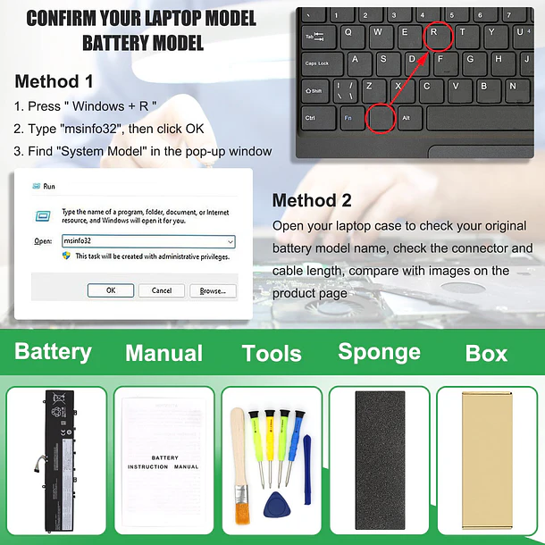 Batería de Repuesto L18M4PF1 para Lenovo Yoga 9-15IMH5 82DE Ideapad Yoga C940-15IRH 81TE IdeaPad S740-15IRH - RHKRKQN 5