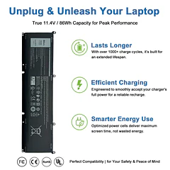 Batería de Repuesto 69KF2 para Dell XPS 15 9500 9510 9520 Precision 5550 5560 5570 - HPXXDJA