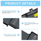 Batería de Repuesto A1322 para MacBook Pro 13 inch Retina Early 2015,Mid 2014, Late 2013, - Ymawetia 3