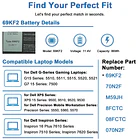Batería de Repuesto 69KF2 para Dell XPS 15 9500 9510 9520 Precision 5550 5560 5570 - HPXXDJA 3