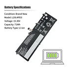 Batería de Repuesto L20L4PD3 para Lenovo ThinkBook 16p G2 ACH ThinkBook 16p G3 ARH Legion - INTIFO 3