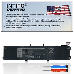 Batería de Repuesto 4K1VM para Dell G7 17 7700 Series Notebook W62W6 0W62W6 XYCW0 0XYCW0 - INTIFO