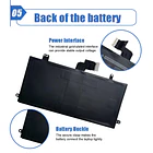 Batería de Repuesto J0PGR para Dell Latitude 12 5285 5290 E5285 2-in-1 T17G T17G001 T17G002 - Dentsing 6