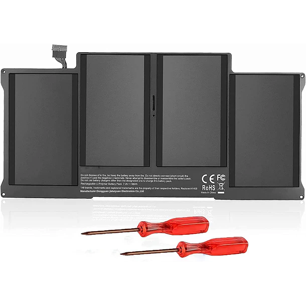 Batería de Repuesto PK03XL para Mac Book Air 13 inch A1466 A1369 (2017, Early 2015, - HBFVG 1