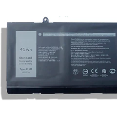 Batería de Repuesto BP02XL para Dell Latitude 3320 3330 3420 3520 Inspiron 3510 3511 3515