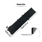 Batería de Repuesto 4K1VM para Dell G7 17 7700 Series Notebook W62W6 0W62W6 XYCW0 0XYCW0 - INTIFO 6